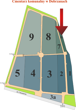 Brak mapy sektorowej