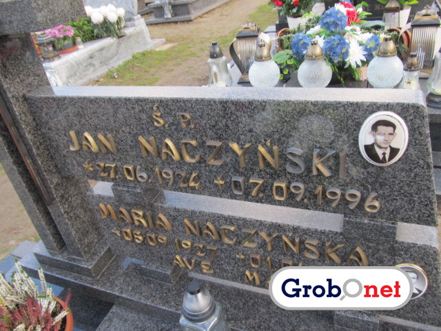 Jan Naczyński 1924 Dobrzany - Grobonet - Wyszukiwarka osób pochowanych