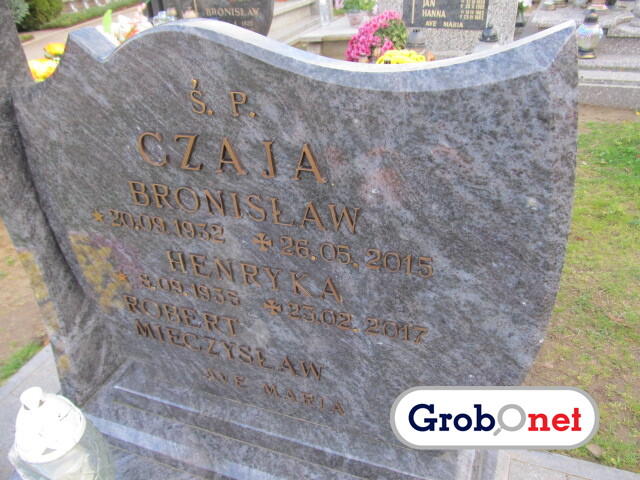 Robert Czaja Dobrzany - Grobonet - Wyszukiwarka osób pochowanych