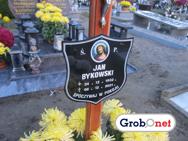 Jan Bykowski 1932 Dobrzany - Grobonet - Wyszukiwarka osób pochowanych