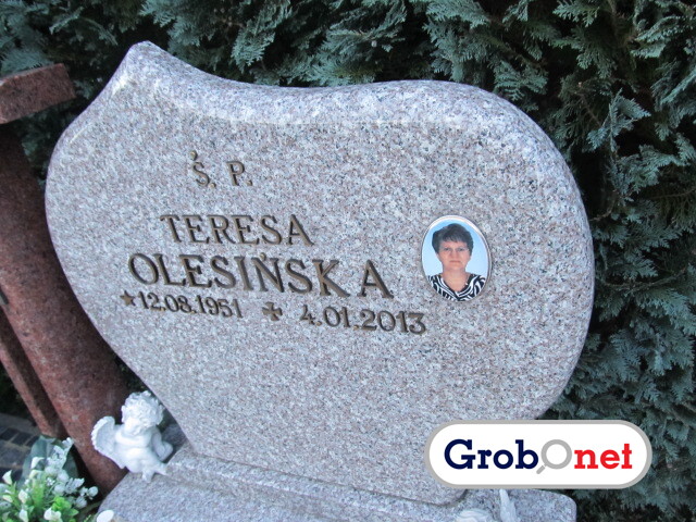 Teresa Olesińska 1951 Dobrzany - Grobonet - Wyszukiwarka osób pochowanych