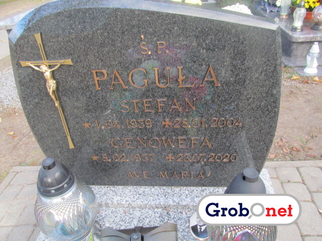 Stefan Paguła 1939 Dobrzany - Grobonet - Wyszukiwarka osób pochowanych