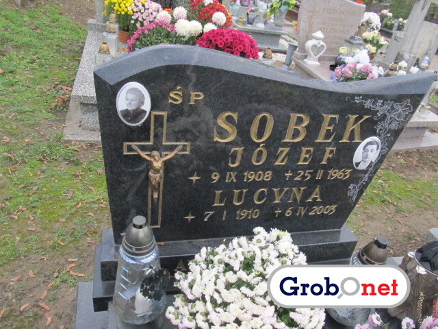 Lucyna Sobek 1910 Dobrzany - Grobonet - Wyszukiwarka osób pochowanych