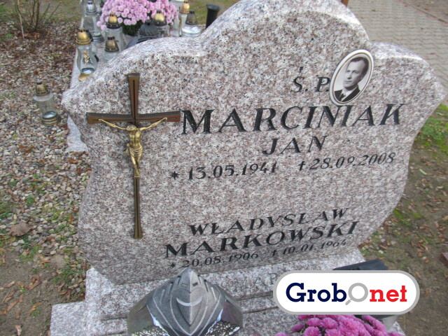 Władysław Markowski 1906 Dobrzany - Grobonet - Wyszukiwarka osób pochowanych