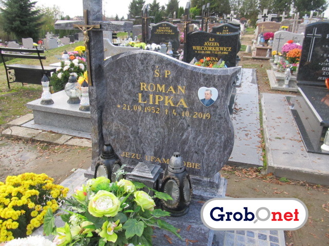 Roman Lipka 1952 Dobrzany - Grobonet - Wyszukiwarka osób pochowanych