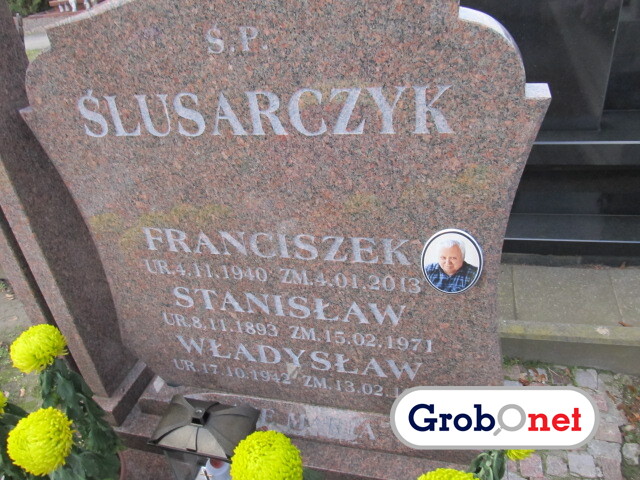 Stanisław Ślusarczyk 1893 Dobrzany - Grobonet - Wyszukiwarka osób pochowanych