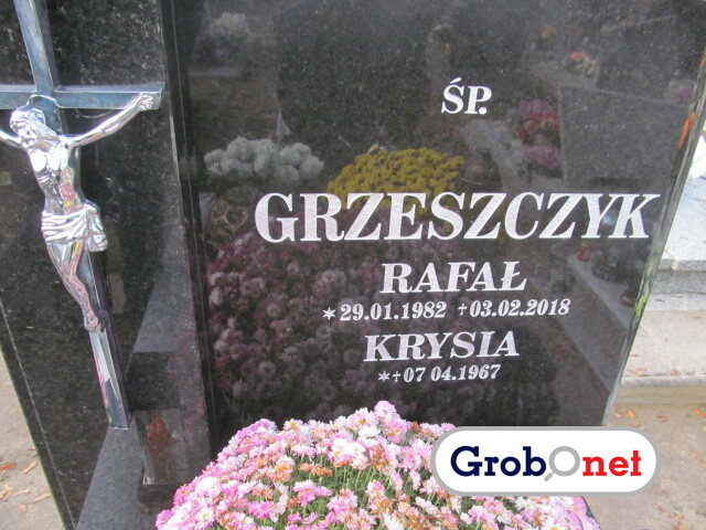 Rafał Grzeszczyk 1982 Dobrzany - Grobonet - Wyszukiwarka osób pochowanych