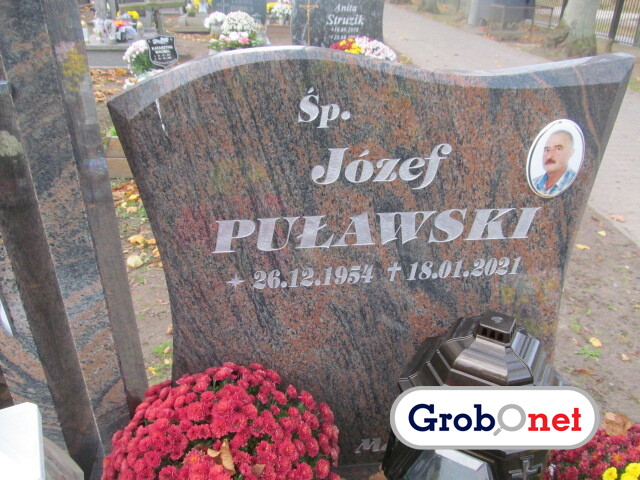 Józef Puławski 1954 Dobrzany - Grobonet - Wyszukiwarka osób pochowanych