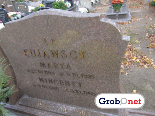 Wincenty Kujawski 1920 Dobrzany - Grobonet - Wyszukiwarka osób pochowanych